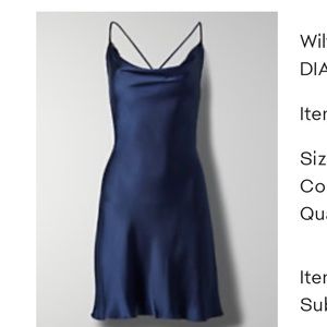 Wilfred Diamante Dress